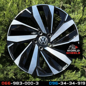 Replica VV3324 Black_Machined_Face R18*8.0J PCD5*112 ET44 DIA 66.6