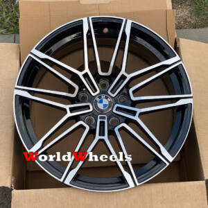 Replica B0781 Black Machined Face R19*8.5J PCD5*120 ET35 DIA 72.6