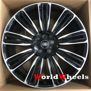 Replica LR716 Black_Machined_Face R20*9.0J PCD5*120 ET45 DIA 72.6