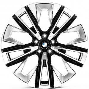 Replica B3521 Black_Machined_Face R20 8.5J PCD 5x112 ET 28.0 DIA 66.5