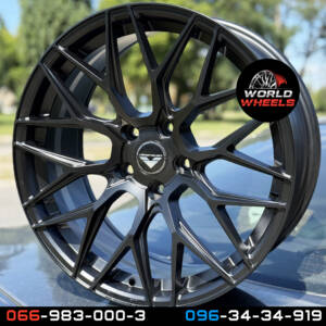Flow Forming FF183 SATIN_BLACK R18*8.0J PCD5*114.3 ET35 DIA 73.1