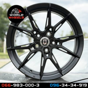Flow Forming  FF6010 SATIN_BLACK R17*7.5J PCD5*112 ET38 DIA 66.6