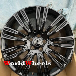 Replica LR716 Black R20*9.0J PCD5*120 ET45 DIA 72.6