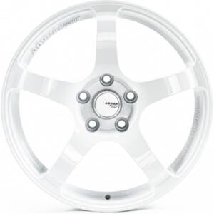 Flow Forming FF015 White R18 8.5J PCD 5x114.3 ET 38.0 DIA 73.1