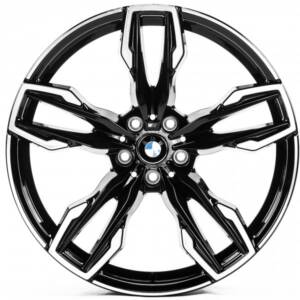 Replica B19817 GLOSS_BLACK_MACHINED_FACE R19 7.5J PCD 5x112 ET 32.0 DIA 66.5