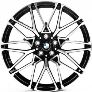 Replica B20699 GLOSS_BLACK_MACHINED_FACE R20 10.5J PCD 5x112 ET 40.0 DIA 66.5