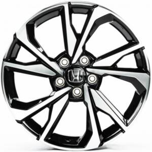 Replica H18442 GLOSS_BLACK_MACHINED_FACE R18 8.0J PCD 5x114.3 ET 50.0 DIA 64.1