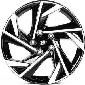Replica HND17713 GLOSS_BLACK_MACHINED_FACE R17 7.0J PCD 5x114.3 ET 49.0 DIA 67.1