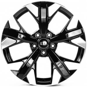 Replica KI18996 GLOSS_BLACK_MACHINED_FACE R18 7.5J PCD 5x114.3 ET 51.0 DIA 67.1