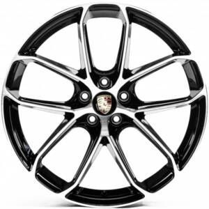 Replica PR20395 GLOSS_BLACK_MACHINED_FACE R20 10.0J PCD 5x112 ET 19.0 DIA 66.45