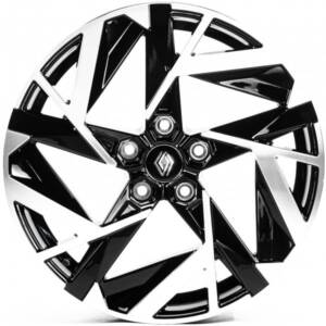 Replica RN18877 GLOSS_BLACK_MACHINED_FACE R18 7.0J PCD 5x114.3 ET 45.0 DIA 66.1