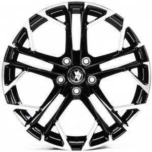 Replica VV3531 Black_Machined_Face R18*8.0J PCD5*112 ET40 DIA 57.1