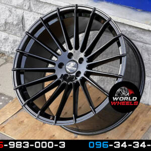 Replica B0124  BLACK HAMANN R20*10.5J PCD5*112 ET25 DIA 66.6