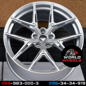 Flow Forming FF6009 Silver Machined Face R17*7.5J PCD5*108 ET35 DIA 73.1