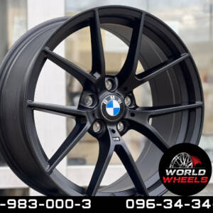 Replica B18243 SATIN_BLACK R18*8.0J PCD5*120 ET30 DIA 72.6