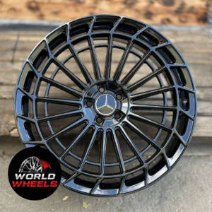 Replica MR3140 GLOSS BLACK R19*9.5J PCD5*112 ET43 DIA 66.6