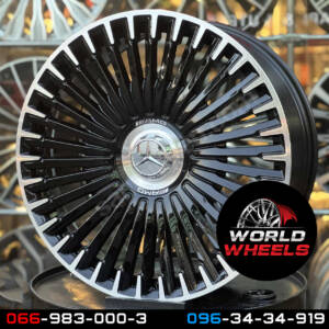 Replica MR3286 GLOSS_BLACK_MACHINED_FACE R21*9.5J PCD5*112 ET30 DIA 66.6