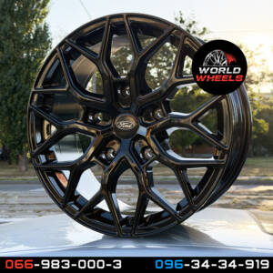 Replica FD0319 Gloss Black Powder Coating R18*8.0J PCD5*160 ET50 DIA 65.1