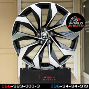Replica SK19931 GLOSS_BLACK_MACHINED_FACE R19*8.0J PCD5*112 ET38 DIA 57.1