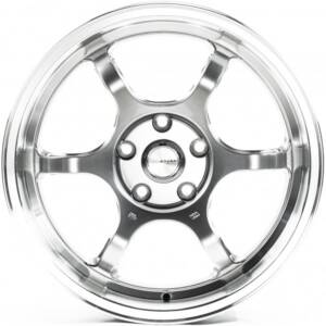 Flow Forming FF6007 Hyper_Black_Machined_Lip R17 8.0J PCD 5x112 ET 35.0 DIA 66.56