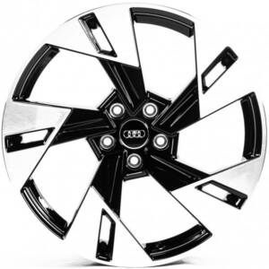 Replica A19046 GLOSS_BLACK_MACHINED_FACE R19 8.0J PCD 5x112 ET 45.0 DIA 57.1