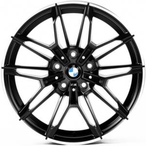 Replica B18492 Satin_Black_Lip_Polish R18 8.0J PCD 5x112 ET 25.0 DIA 66.5