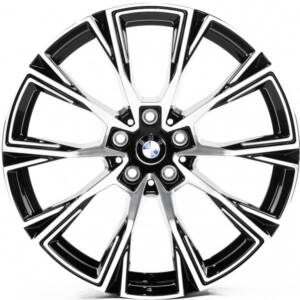 Replica B3122 Black_Machined_Face R19 8.5J PCD 5x112 ET 30.0 DIA 66.5