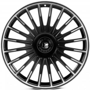 Replica FORGED MR4 SATIN_BLACK_DARK_MACHINED_FACE_FORGED R20 10.0J PCD 5x112 ET 48.1 DIA 66.45
