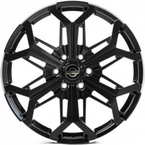 Replica FORGED NS001 SATIN_BLACK_LIP_MILLING_FORGED R22 8.5J PCD 6x139.7 ET 35.0 DIA 77.8