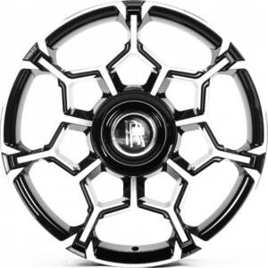 Replica FORGED RR002 GLOSS_BLACK_MACHINED_FACE_FORGED R22 8.5J PCD 5x112 ET 19.0 DIA 66.5