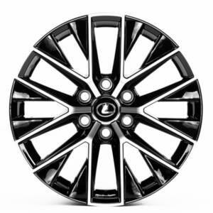 Replica LX3219 Black_Machined_Face R20 8.0J PCD 6x139.7 ET 55.0 DIA 95.1