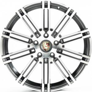 Replica PR20140 Gloss_Grey_Machined_Face R20 8.5J PCD 5x130 ET 50.0 DIA 71.5
