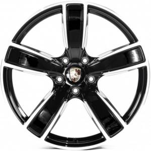 Replica PR5584 Black_Machined_Face R21 9.5J PCD 5x130 ET 46.0 DIA 71.6