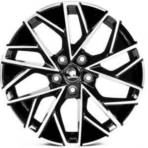 Replica SK17444 GLOSS_BLACK_MACHINED_FACE R17 7.0J PCD 5x112 ET 45.0 DIA 57.1