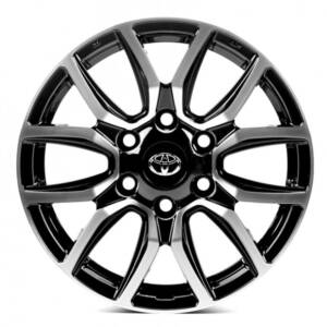 Replica TY3131 Black_Machined_Face R17 7.5J PCD 6x139.7 ET 25.0 DIA 106.1