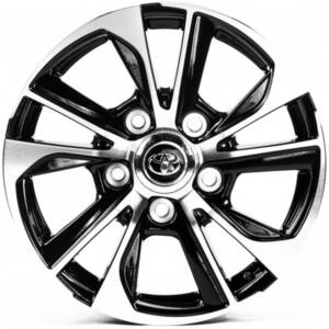 Replica TY776 Black_Machined_Face R18 8.0J PCD 5x150 ET 40.0 DIA 110.1